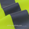 Camisetas de seguridad personalizadas de alta visibilidad Clase 2 Camiseta de seguridad reflectante de alta visibilidad amarillo de manga corta Ropa de trabajo de trabajo fluo de Fluo
